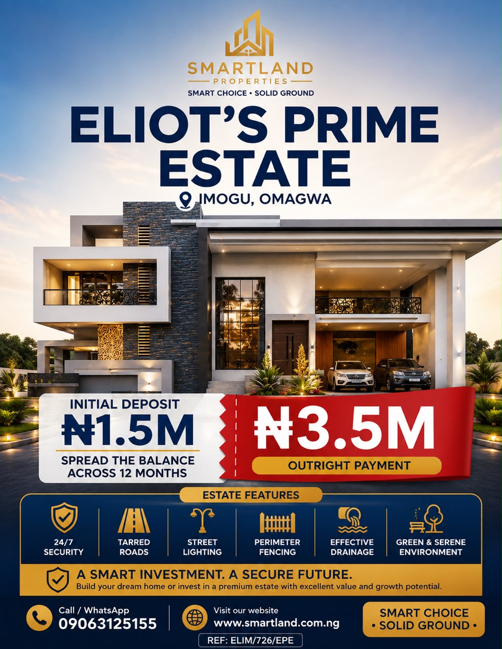 ELIOT'S PRIME ESTATE